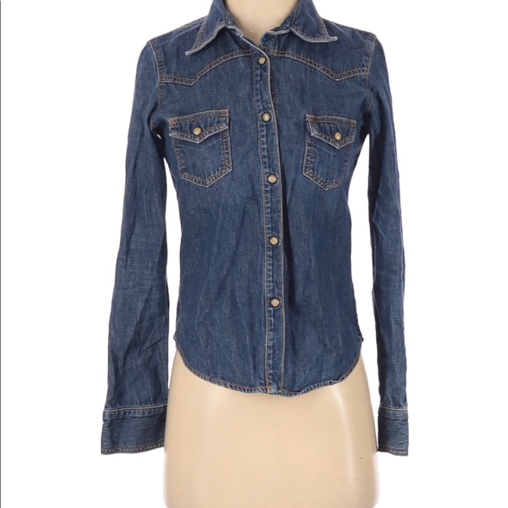 Earl Jeans Denim Button Up